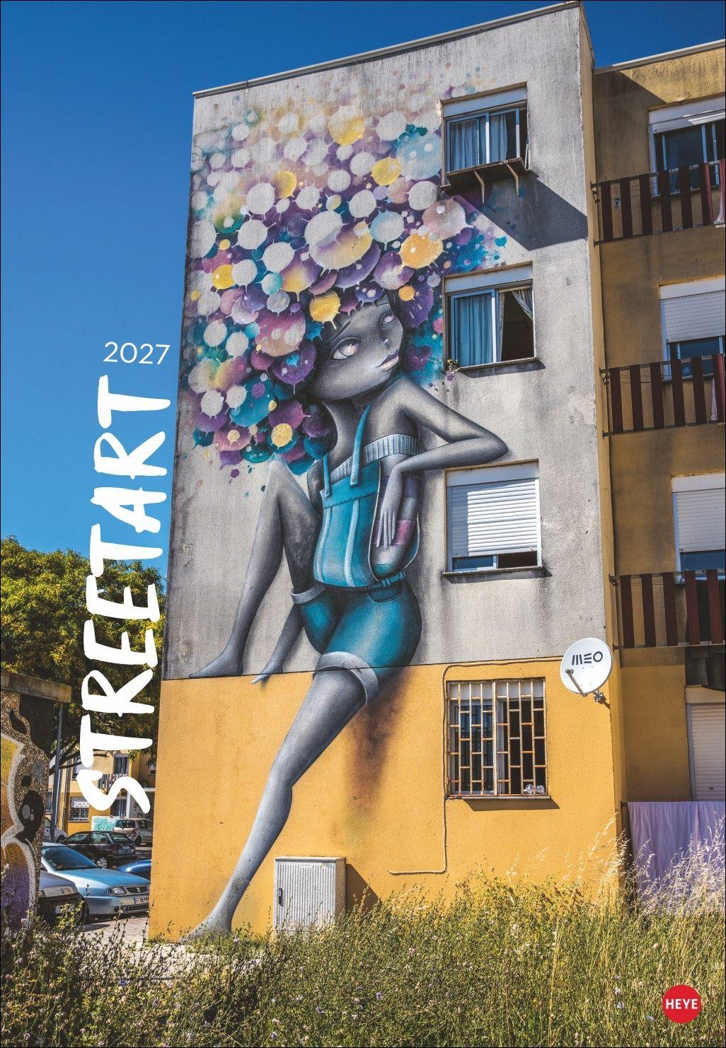 Vorderes Coverbild Streetart Posterkalender 2027