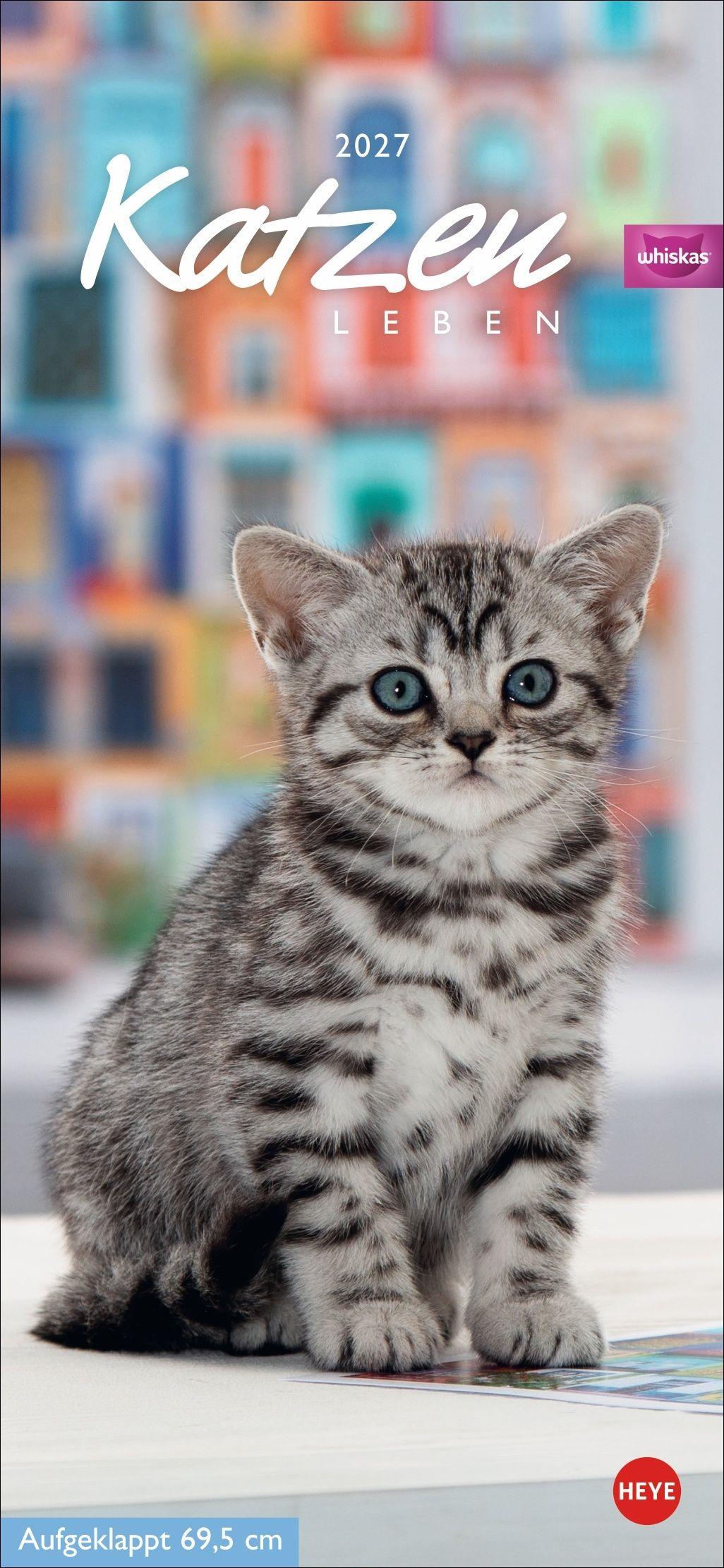 Vorderes Coverbild Whiskas Katzenleben Kalender 2027