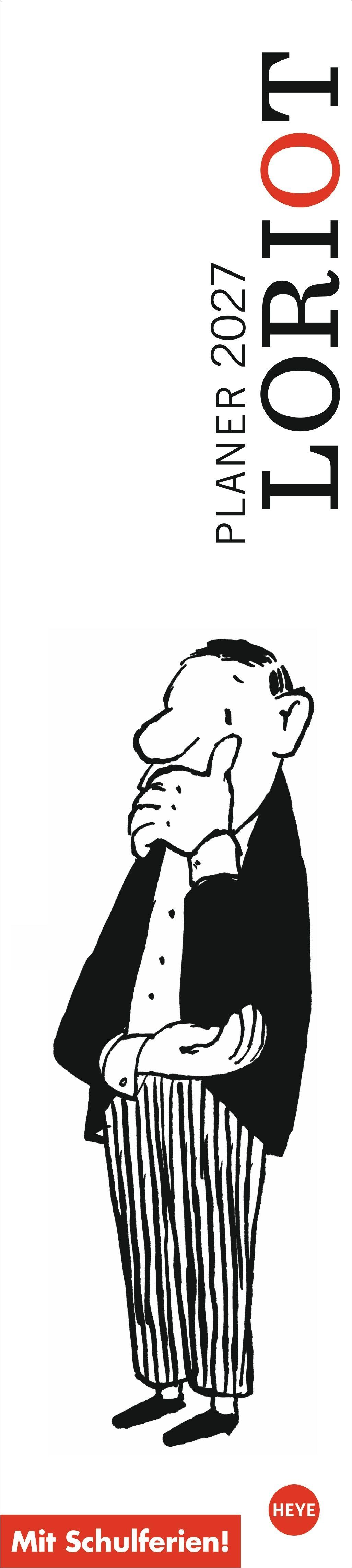 Vorderes Coverbild Loriot Planer 2027