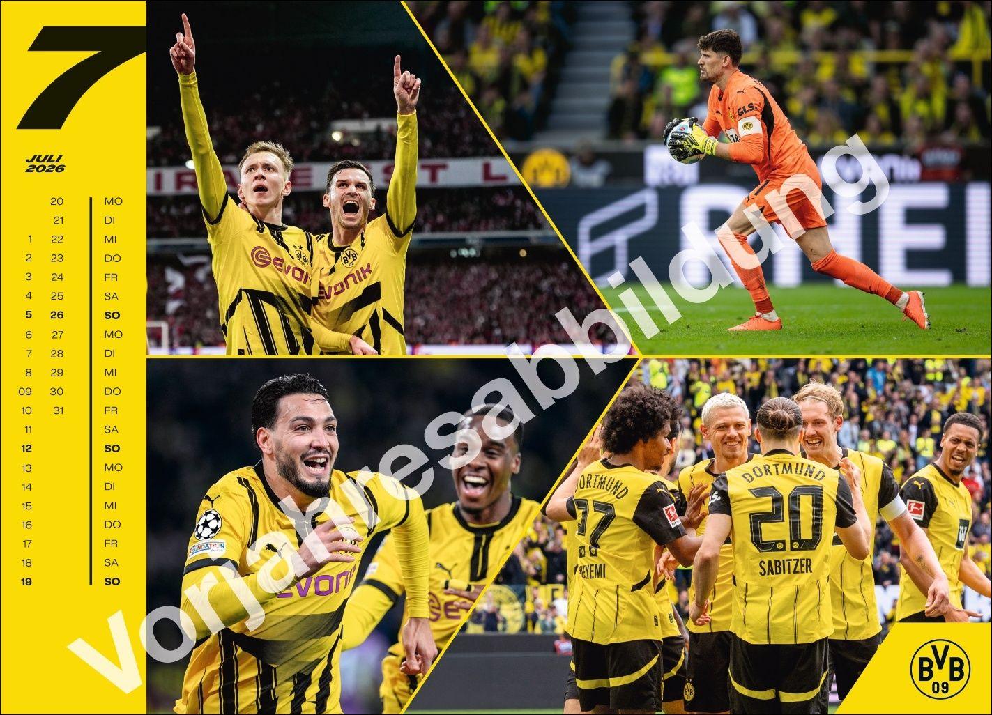 Beispielinhalt (Bild) BVB Edition Kalender 2027
