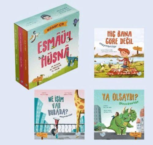 Vorderes Coverbild Minikler Icin Esmaül Hüsna Seti 3 Cift Tarafli Kitap Ciltli