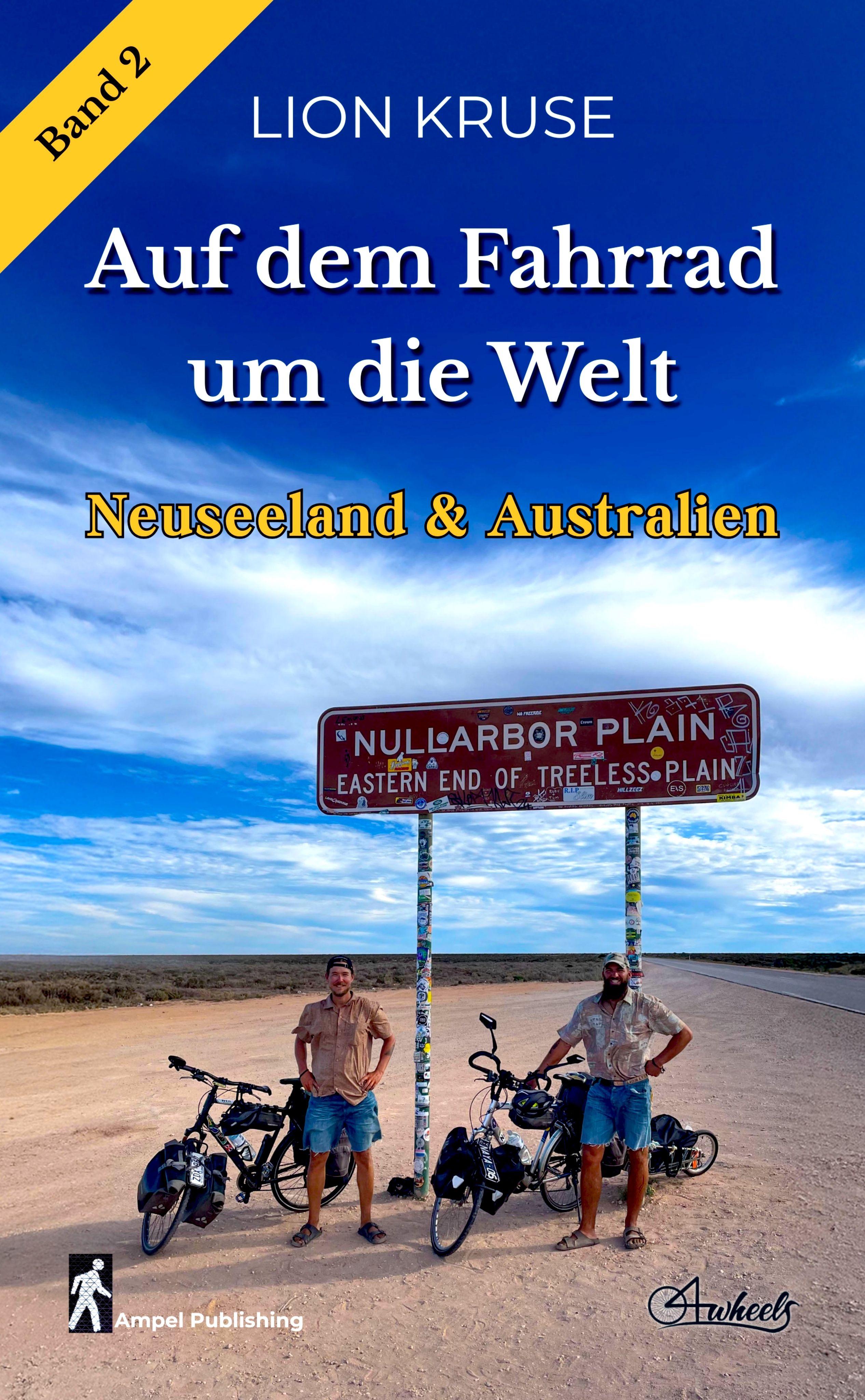 Vorderes Coverbild 4wheels - Auf dem Fahrrad um die Welt