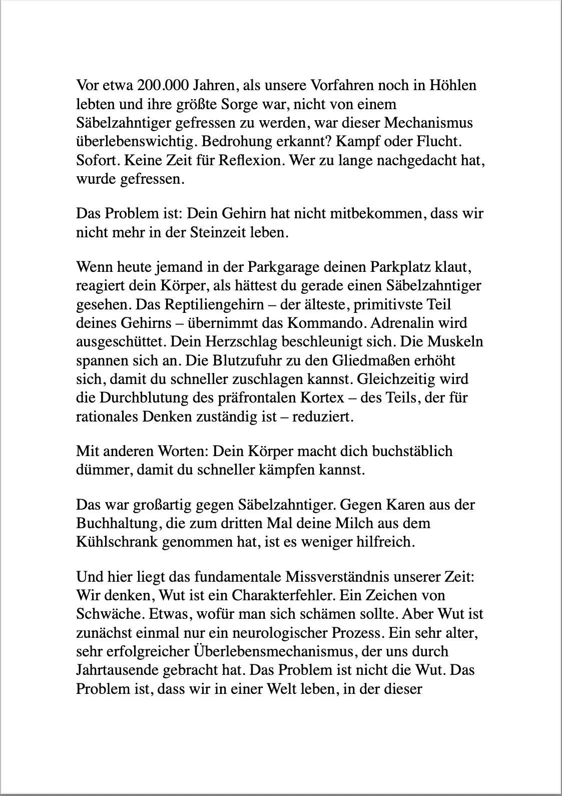 Beispielinhalt (Bild) ZEN UND DIE KUNST, DEN LEUTEN NICHT AUF DIE SCHNAUZE ZU HAUEN