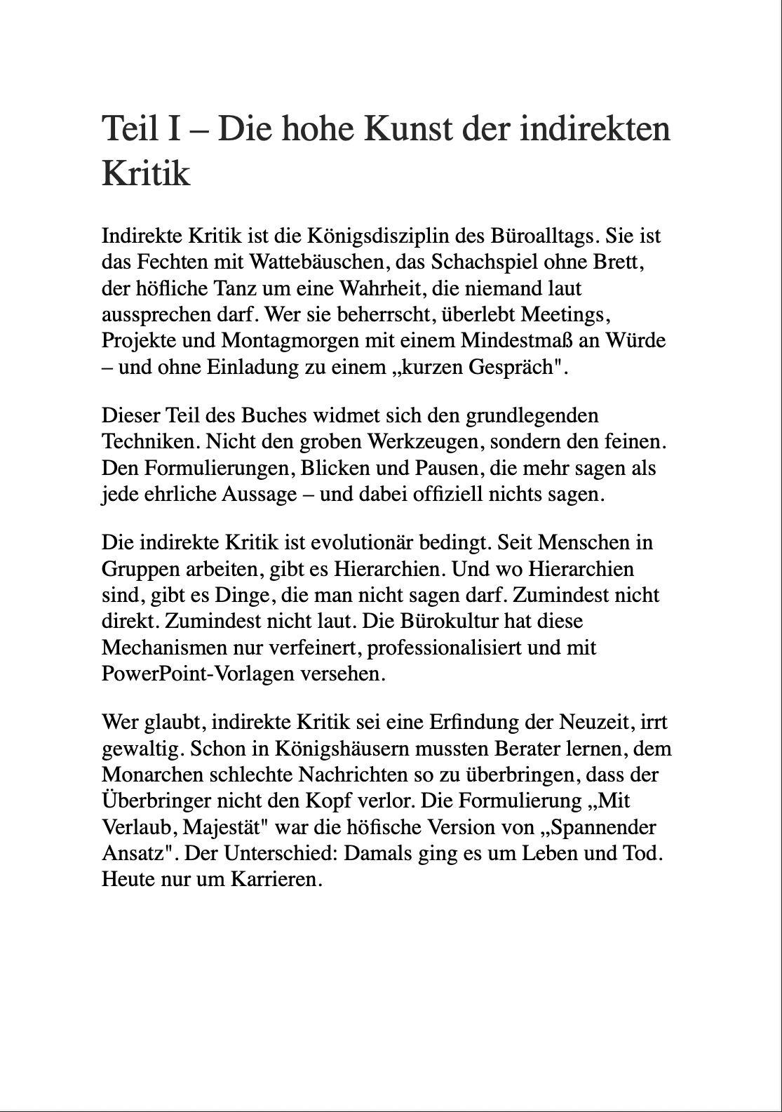 Beispielinhalt (Bild) VON PERSONALABTEILUNG GENEHMIGT: 52 WEGE, DEINEN KOLLEGEN ZU SAGEN, DASS SIE DUMM SIND
