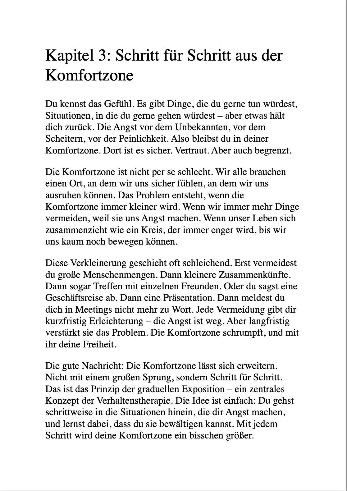 Beispielinhalt (Bild) EINMAL THERAPIE ZUM MITNEHMEN, BITTE!