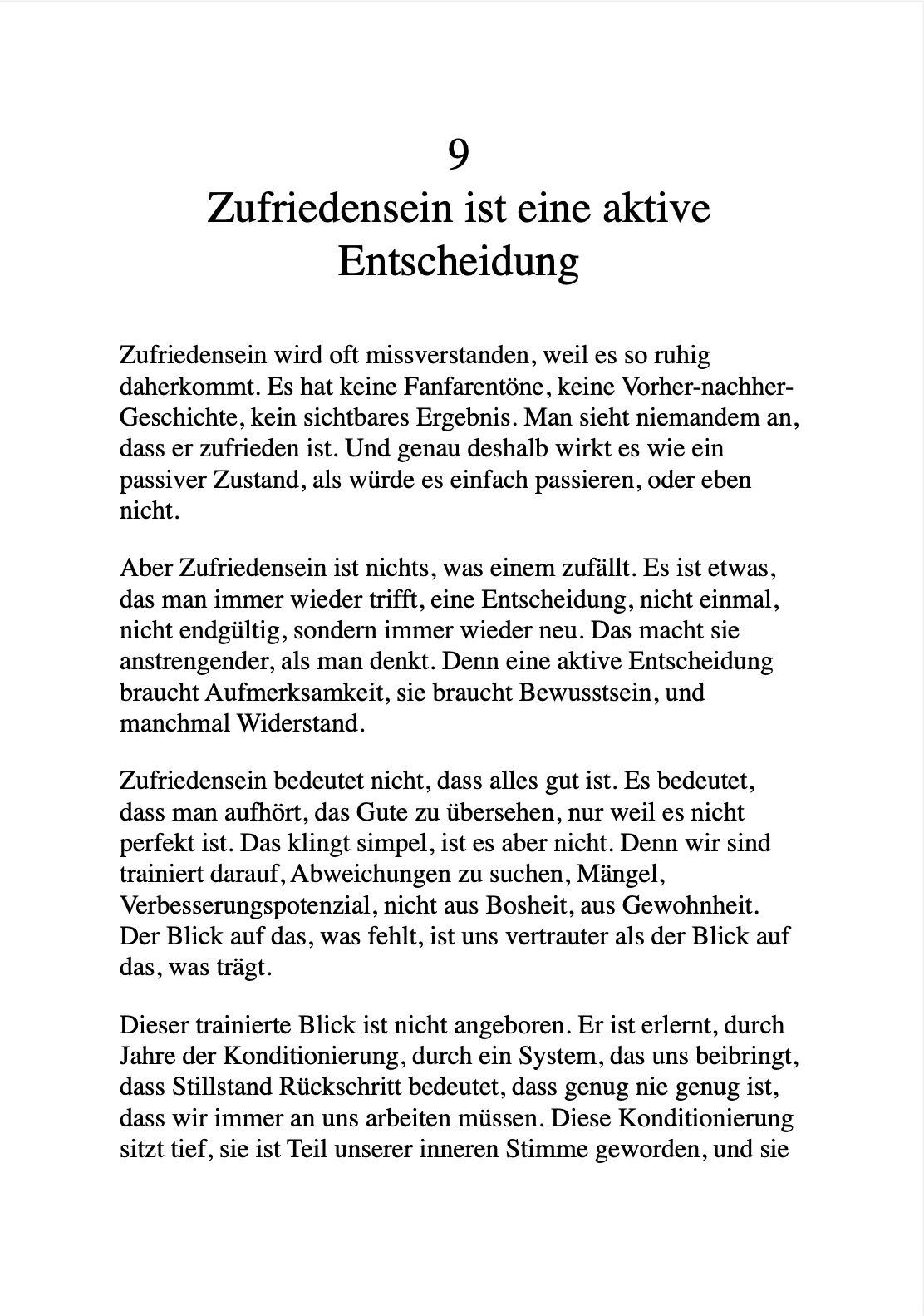 Beispielinhalt (Bild) DER HEI¿E SCHEI¿ VOM ZUFRIEDENSEIN