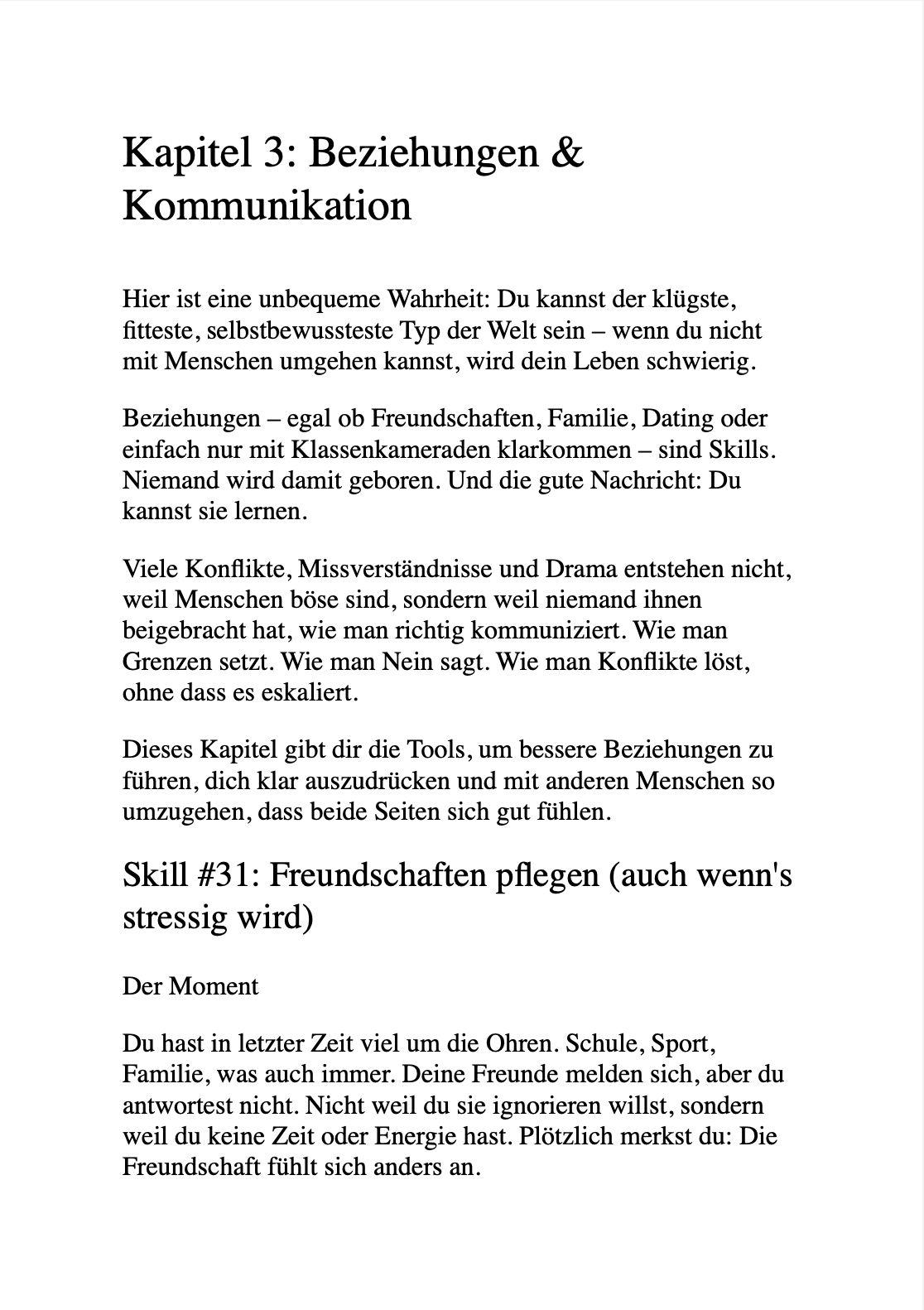 Beispielinhalt (Bild) ALLES, WAS EIN TEENAGE-JUNGE ÜBER DAS ERWACHSENWERDEN WISSEN MUSS