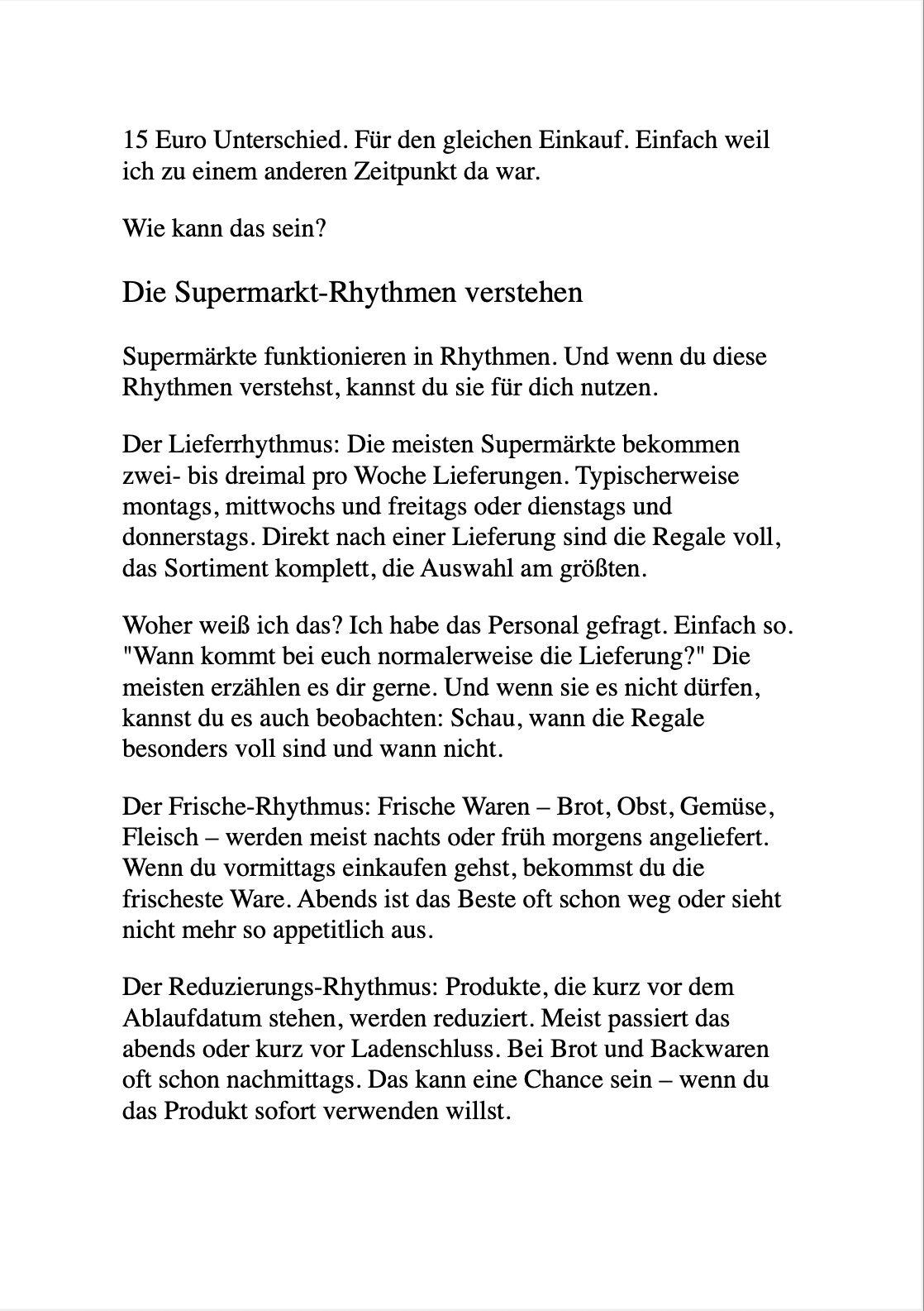 Beispielinhalt (Bild) INFLATION KANN MICH MAL!