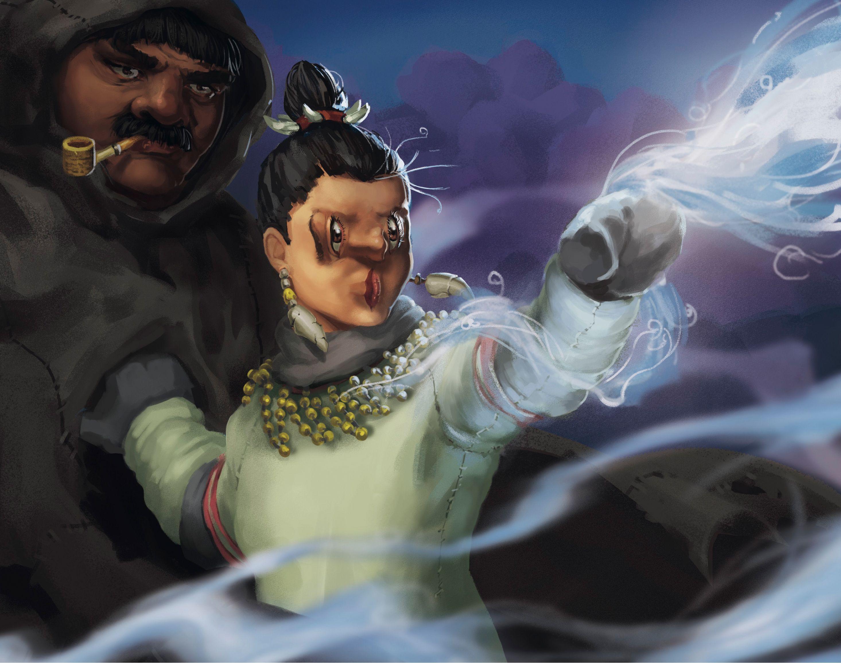 Beispielinhalt (Bild) Bestiarium Groenlandicum - Die mythischen Wesen Grönlands