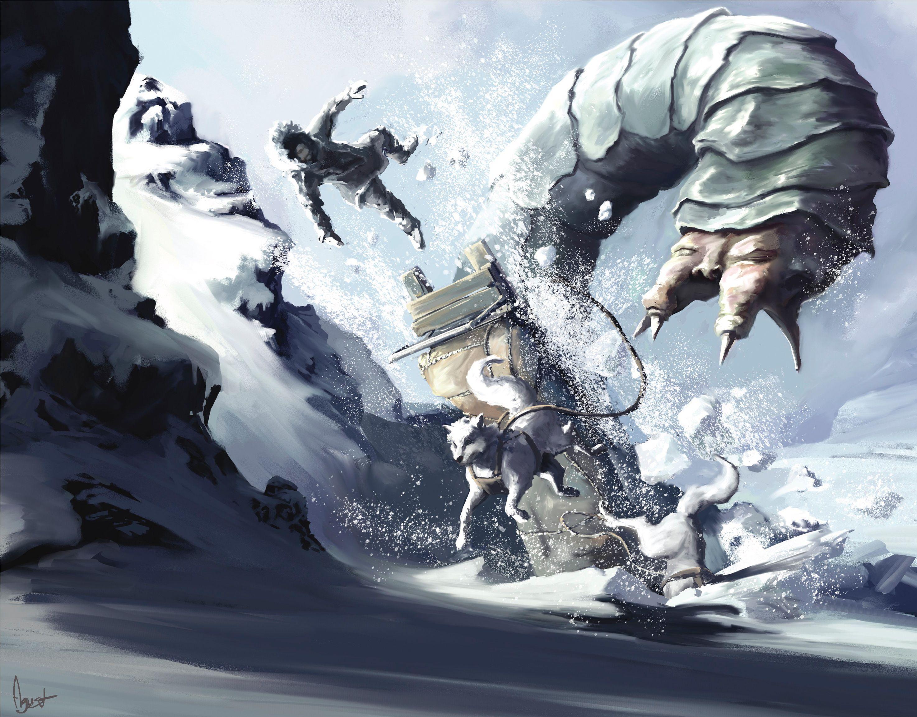 Beispielinhalt (Bild) Bestiarium Groenlandicum - Die mythischen Wesen Grönlands