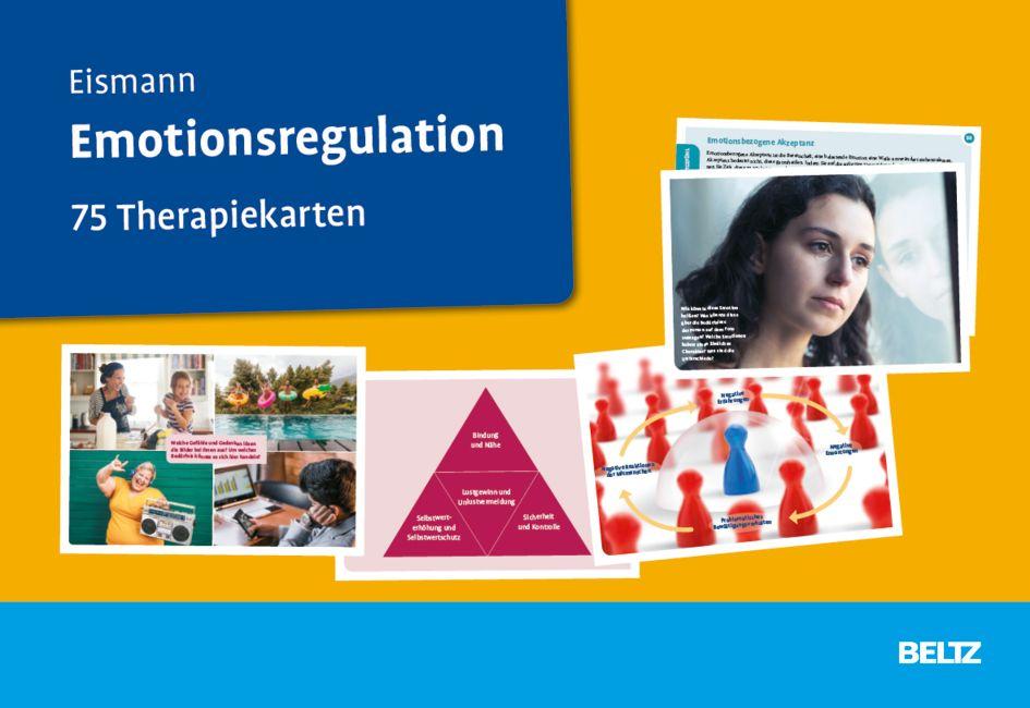 Vorderes Coverbild Emotionsregulation. 75 Therapiekarten