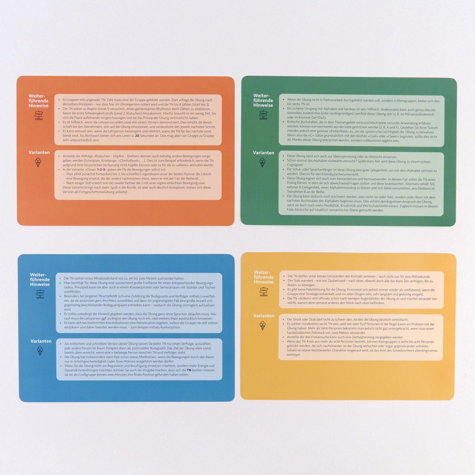 Beispielinhalt (Bild) Unterricht und Seminare lebendig gestalten