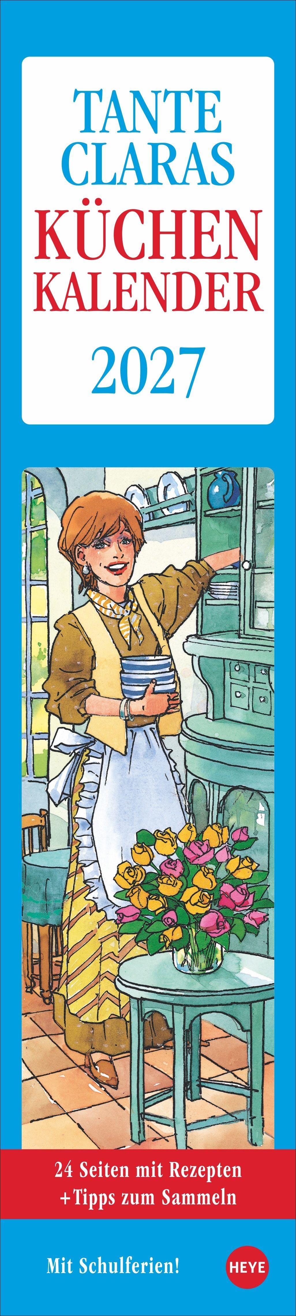 Vorderes Coverbild Tante Clara Küchenkalender 2027