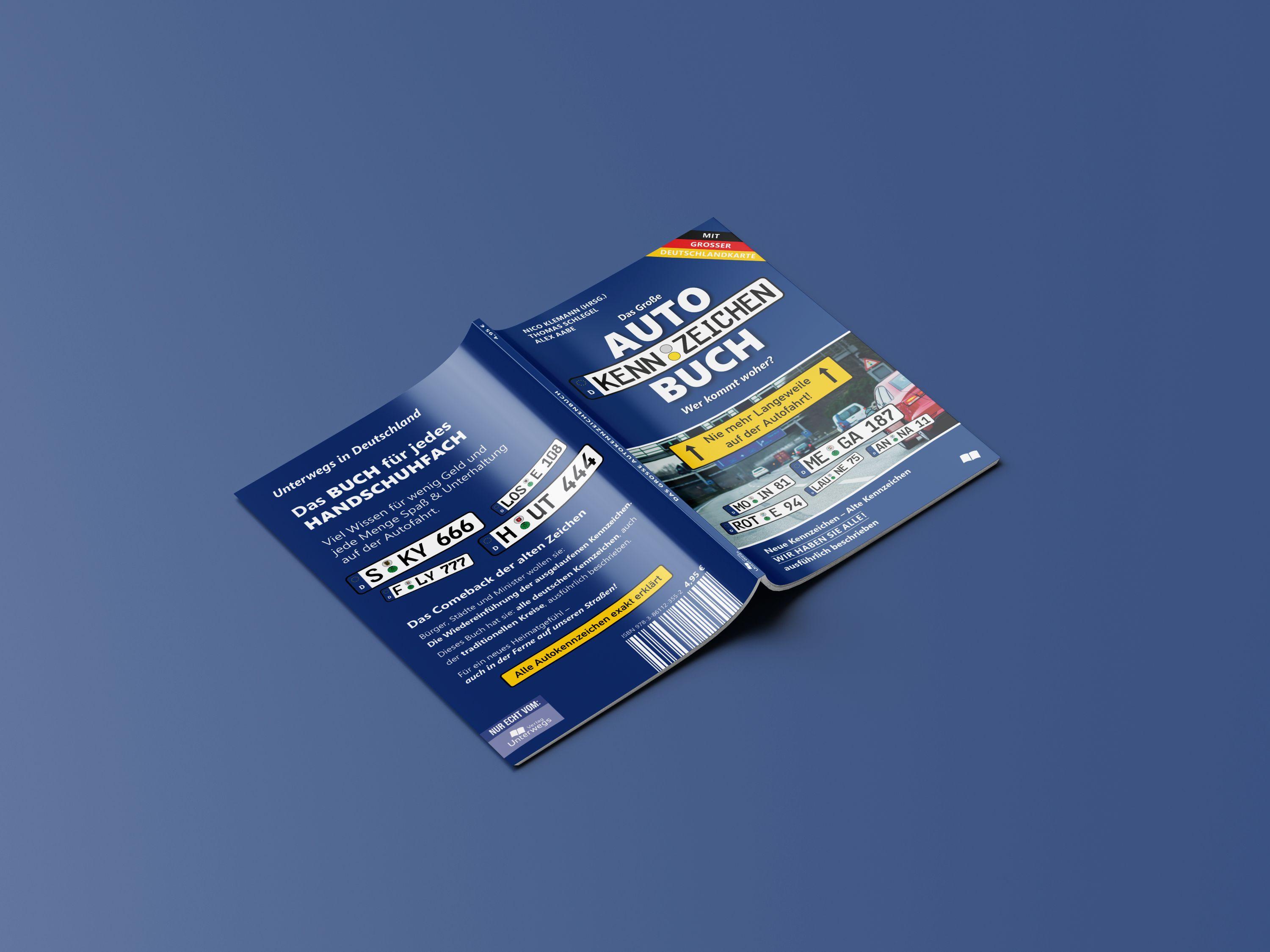 Beispielinhalt (Bild) 5er Pack: Das neue große Autokennzeichenbuch