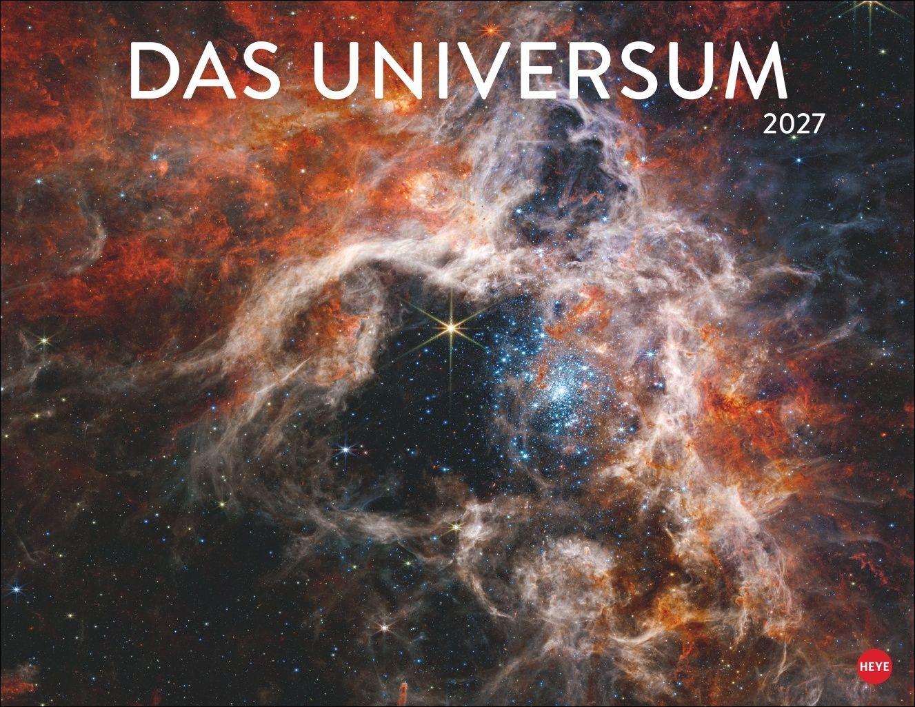 Vorderes Coverbild Das Universum Posterkalender 2027
