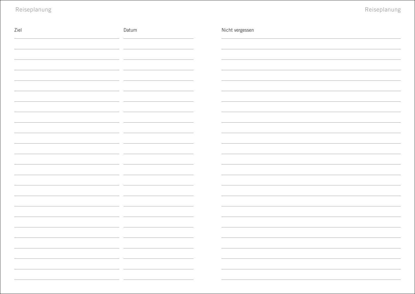 Beispielinhalt (Bild) Loriot Agenda A5 2027