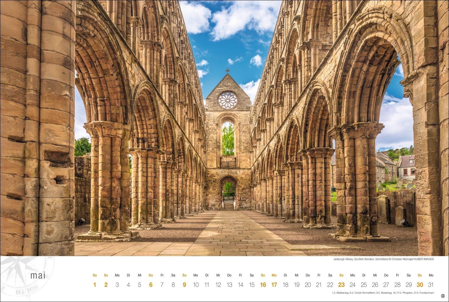 Beispielinhalt (Bild) Schottland Globetrotter Kalender 2027 - Von wilden Küsten, Seen und Bergen