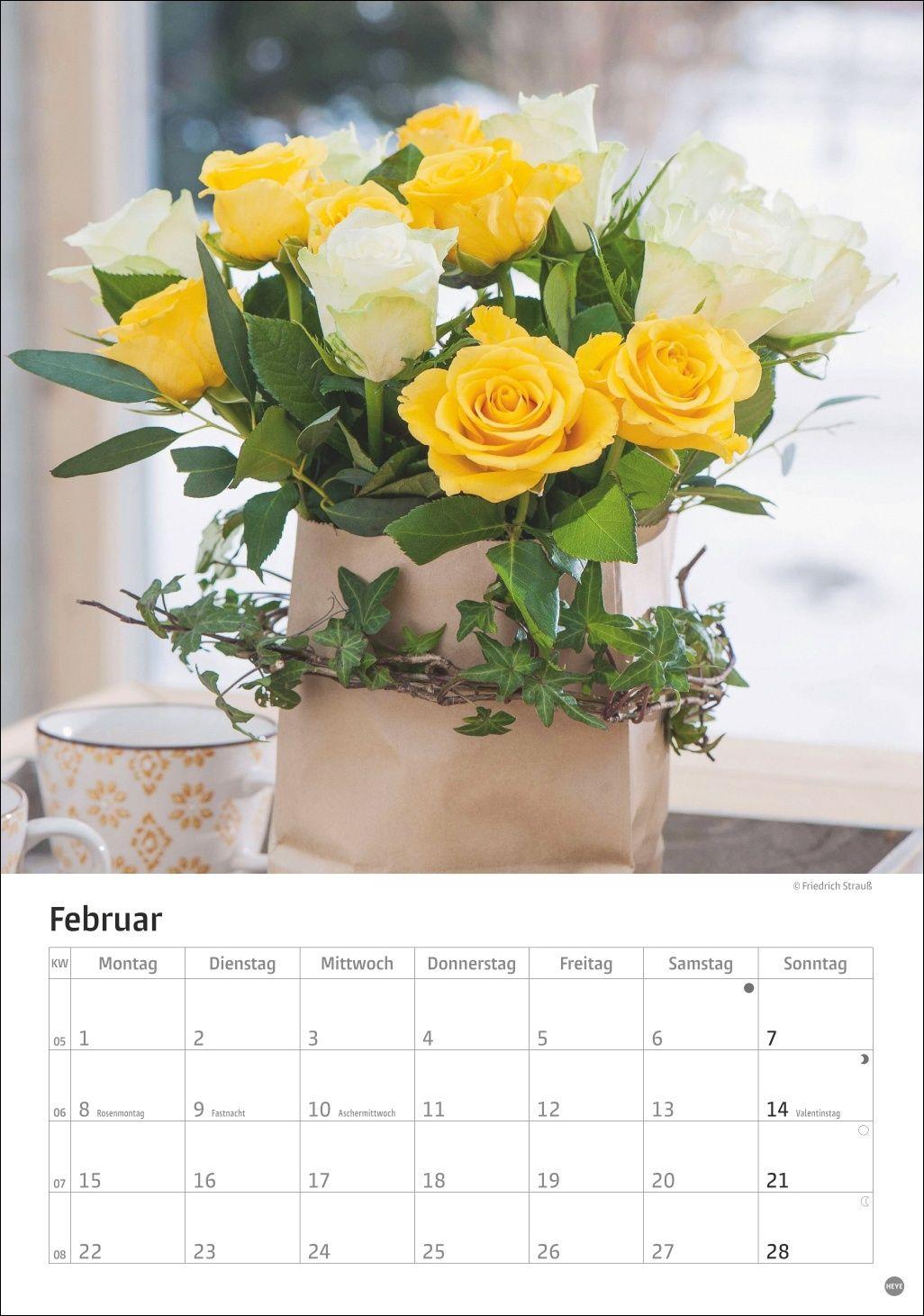 Beispielinhalt (Bild) Rosenpracht Kalender 2027