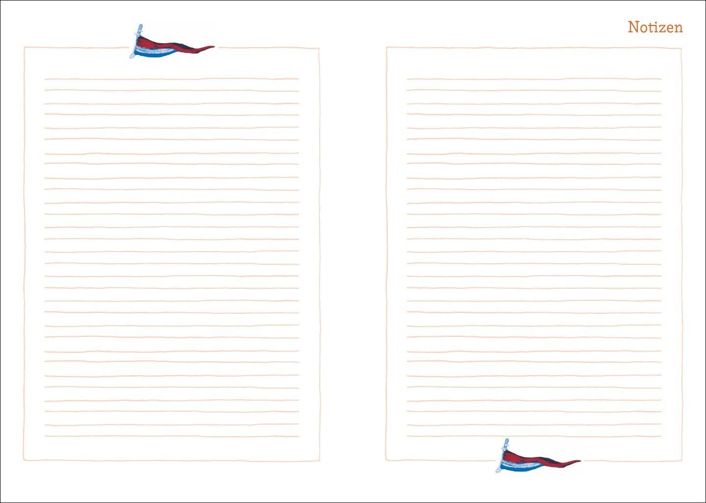 Beispielinhalt (Bild) Rosina Wachtmeister Kalenderbuch A6 2027