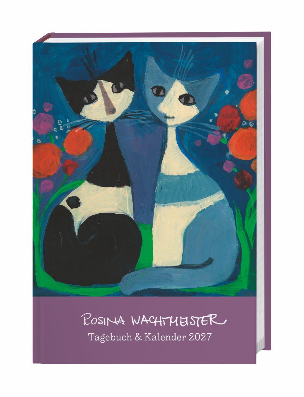 Vorderes Coverbild Rosina Wachtmeister Kalenderbuch A6 2027