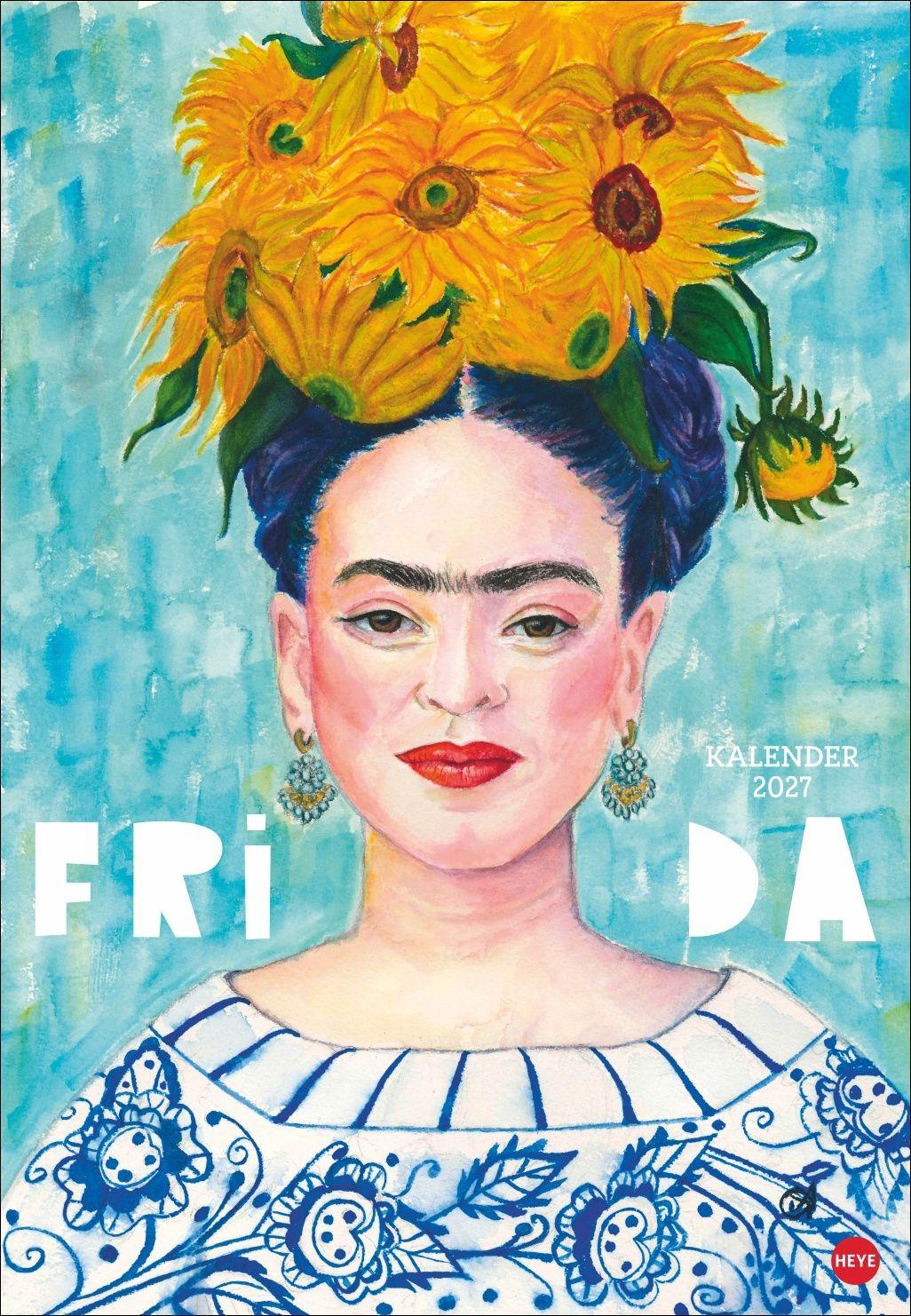 Vorderes Coverbild Frida Posterkalender 2027