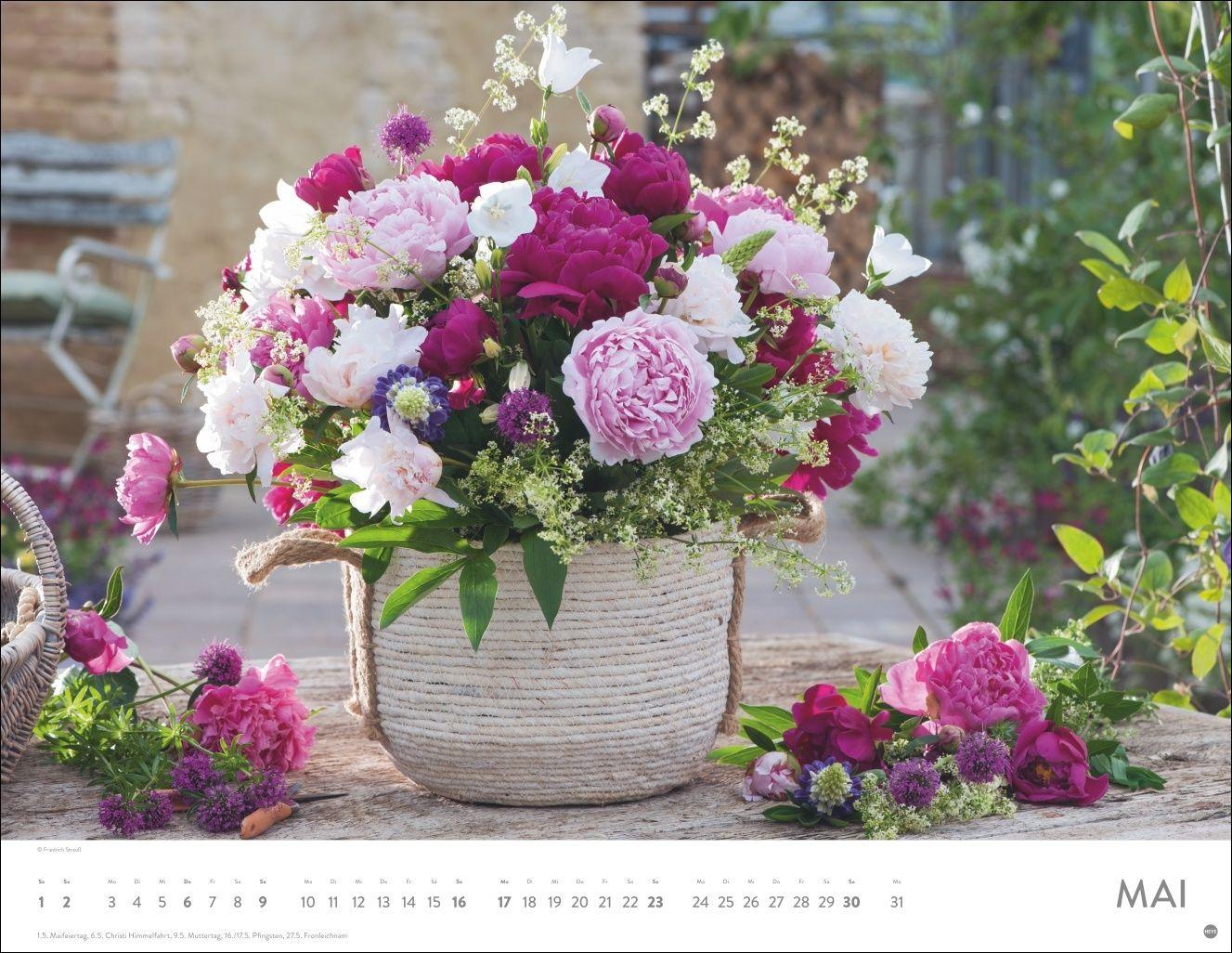 Beispielinhalt (Bild) Blumenpracht Posterkalender 2027