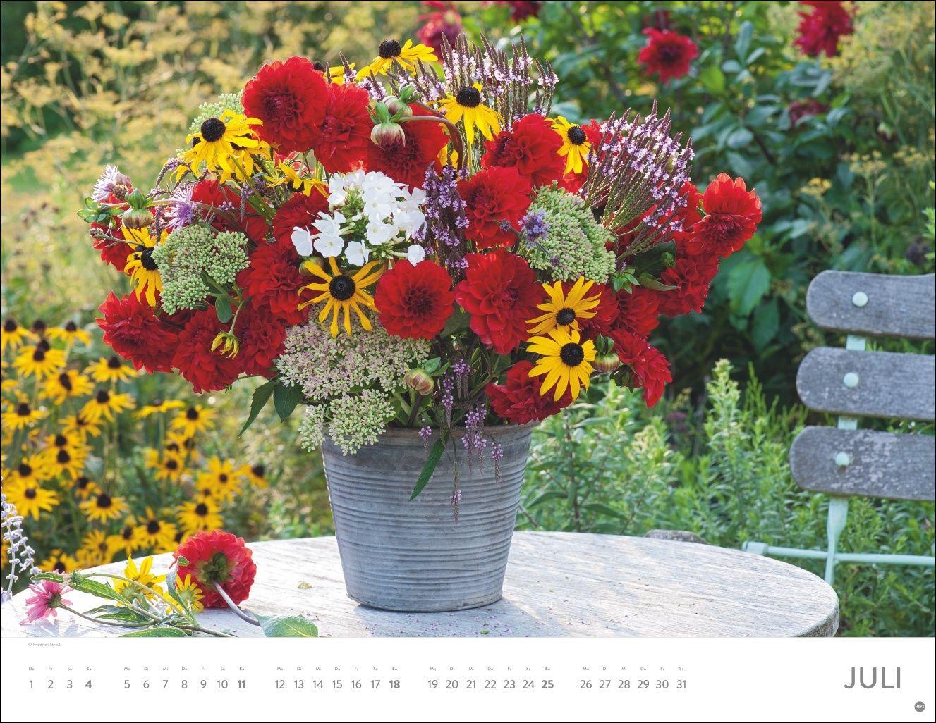 Beispielinhalt (Bild) Blumenpracht Posterkalender 2027