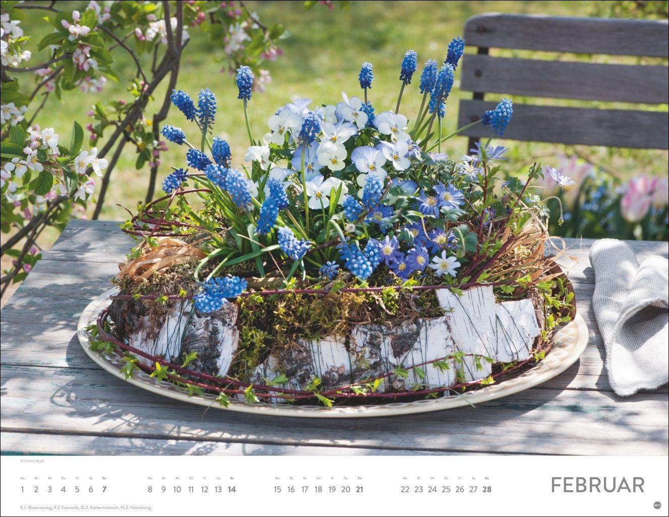 Beispielinhalt (Bild) Blumenpracht Posterkalender 2027