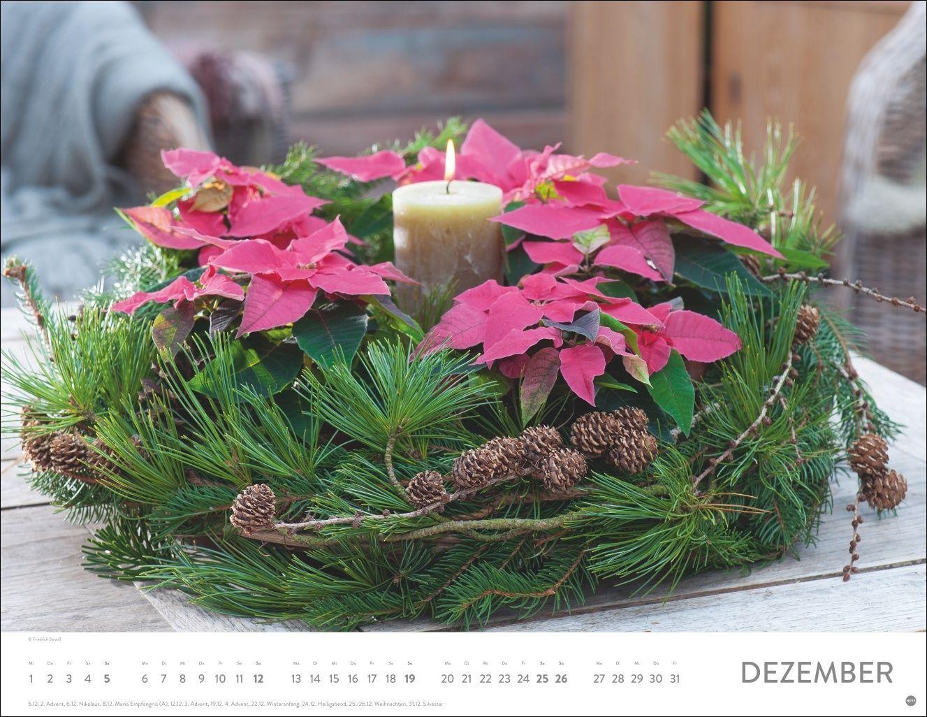 Beispielinhalt (Bild) Blumenpracht Posterkalender 2027