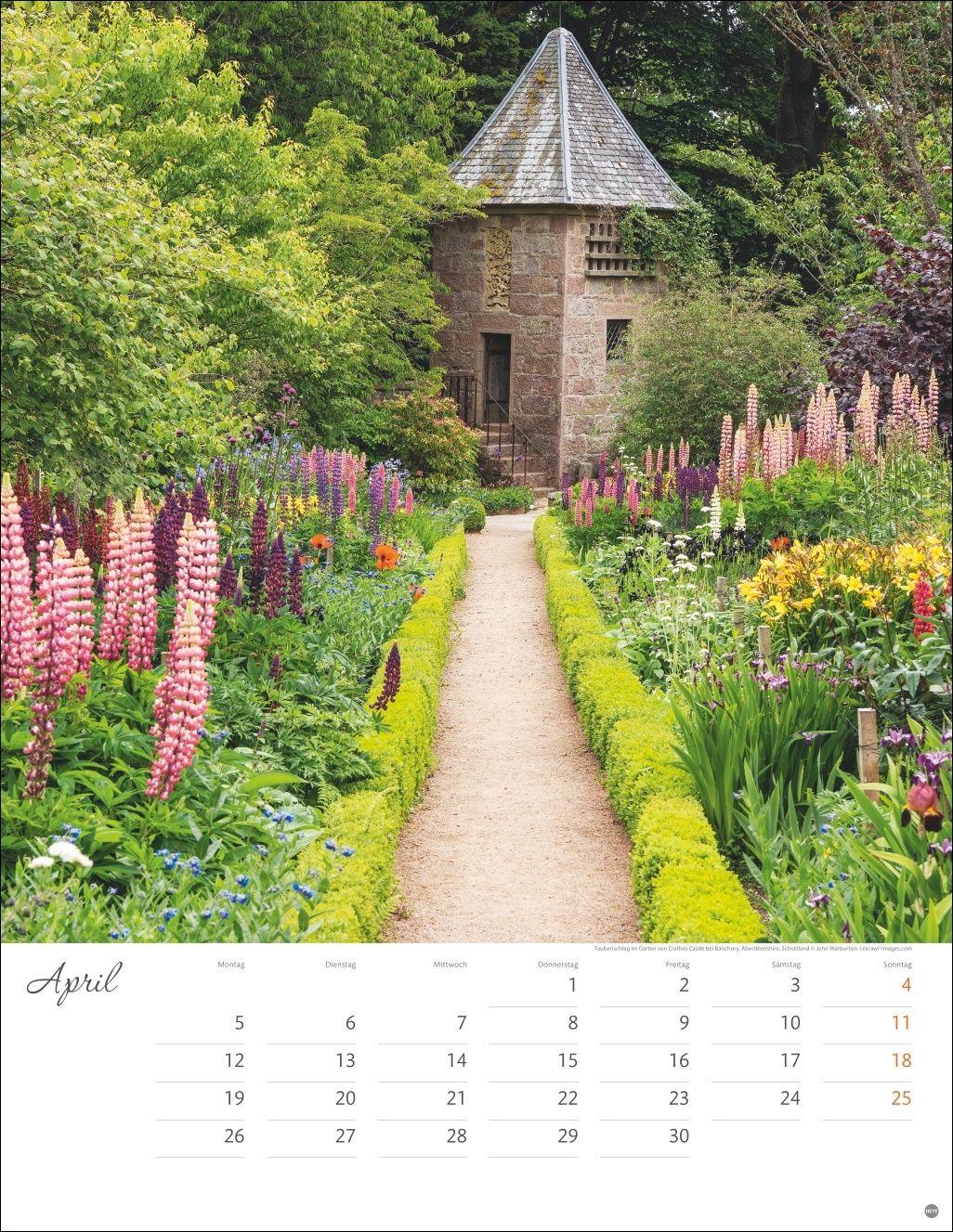 Beispielinhalt (Bild) Wege zum Träumen Posterkalender 2027