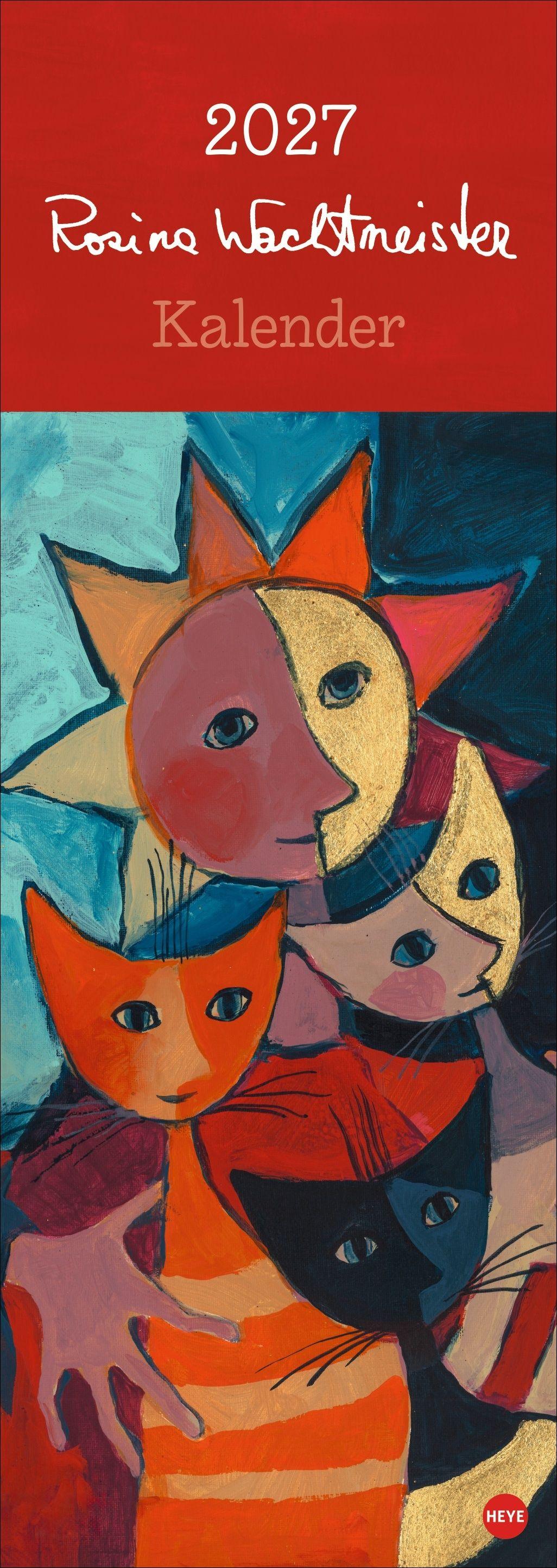 Vorderes Coverbild Rosina Wachtmeister Vertical Kalender 2027