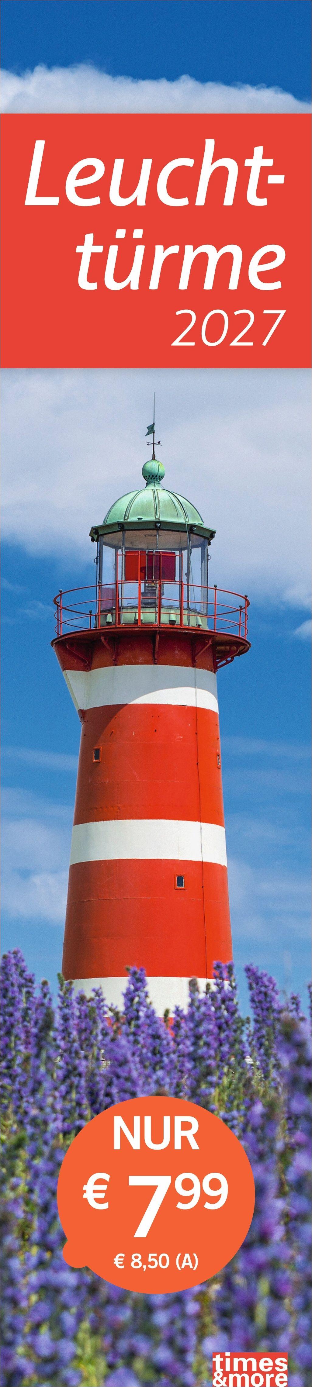 Vorderes Coverbild times&more Leuchttürme Langplaner 2027