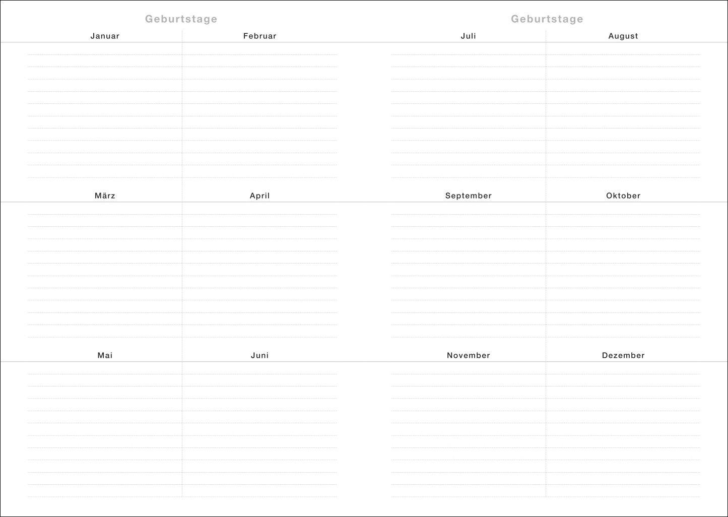 Beispielinhalt (Bild) Terminer A5, Struktur schwarz 2027