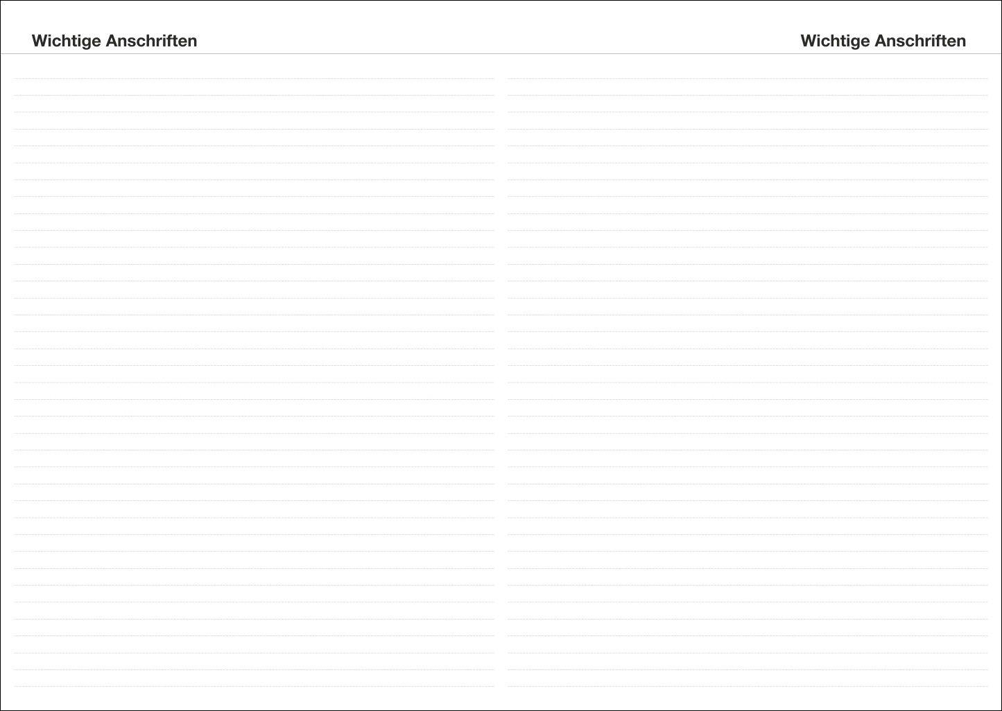 Beispielinhalt (Bild) Terminer A5, Struktur schwarz 2027