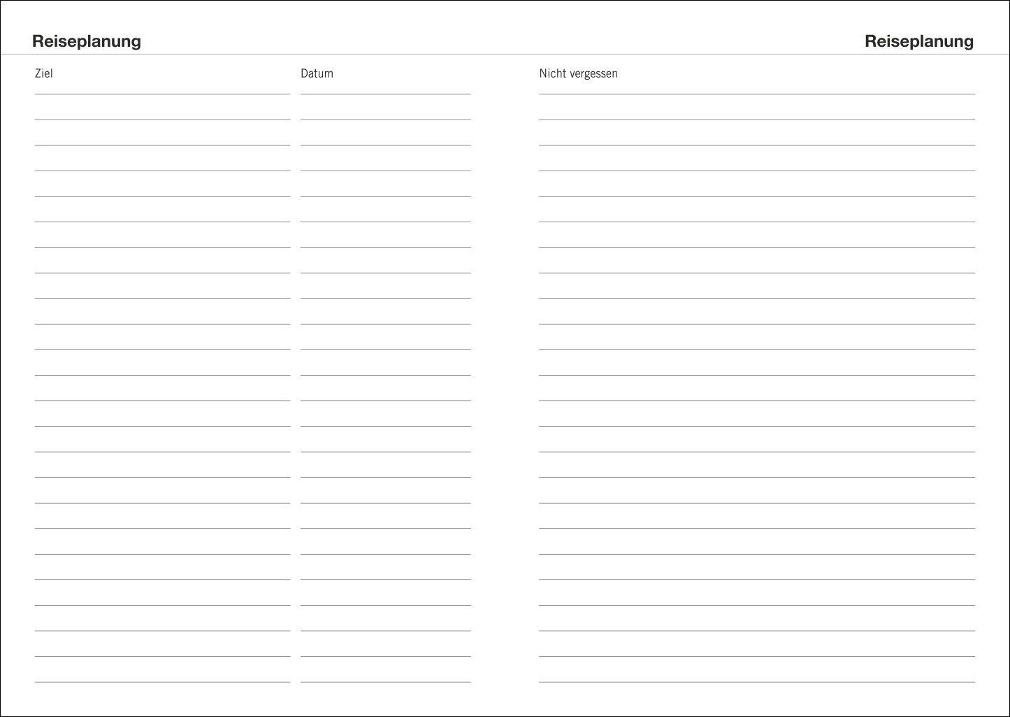 Beispielinhalt (Bild) Terminer A5, Struktur schwarz 2027
