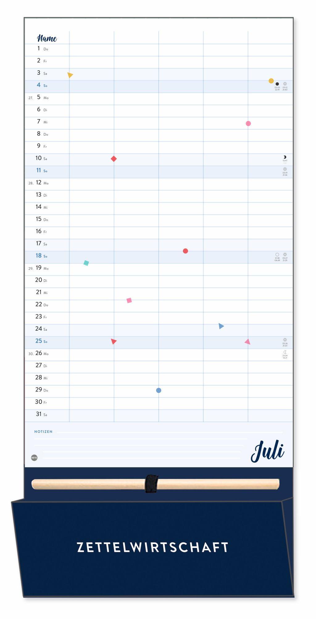 Beispielinhalt (Bild) Familienplaner plus Tasche 2027
