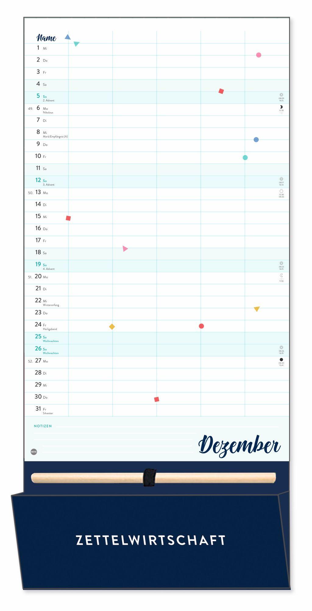 Beispielinhalt (Bild) Familienplaner plus Tasche 2027
