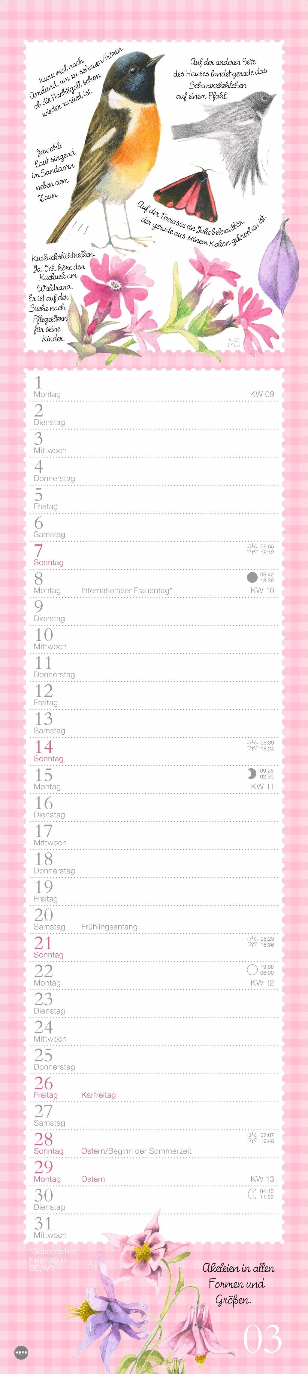 Beispielinhalt (Bild) Marjolein Bastin: Die bunte Vogelwelt Langplaner 2027