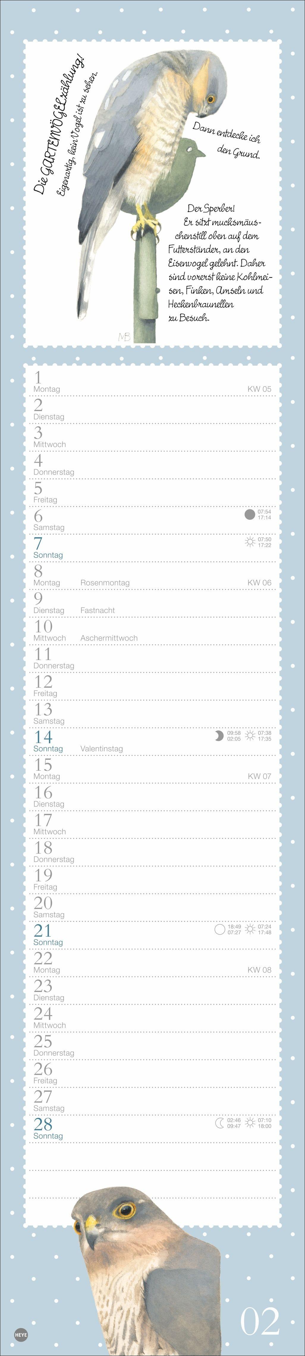Beispielinhalt (Bild) Marjolein Bastin: Die bunte Vogelwelt Langplaner 2027
