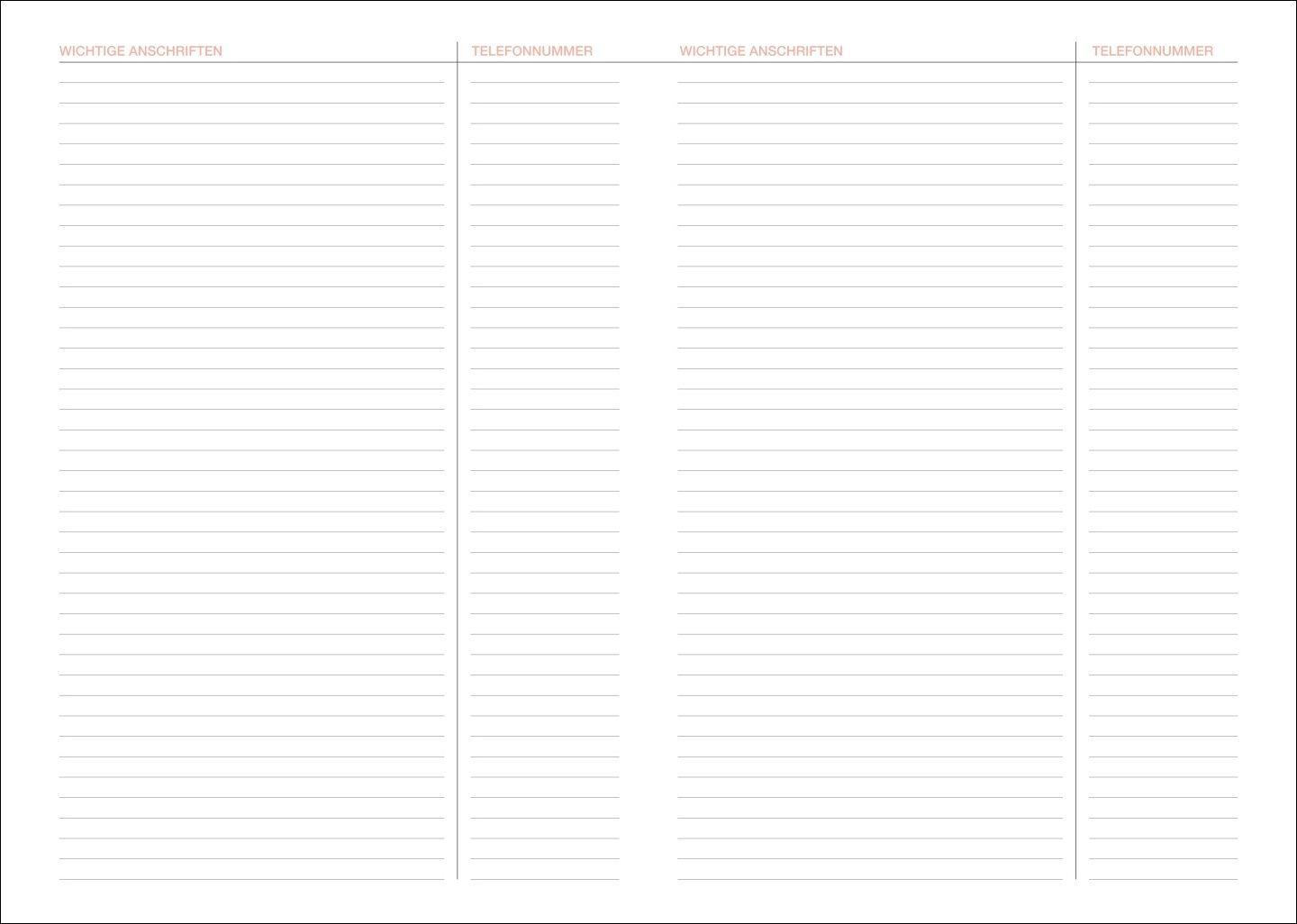 Beispielinhalt (Bild) Lady Terminkalender A6 2027