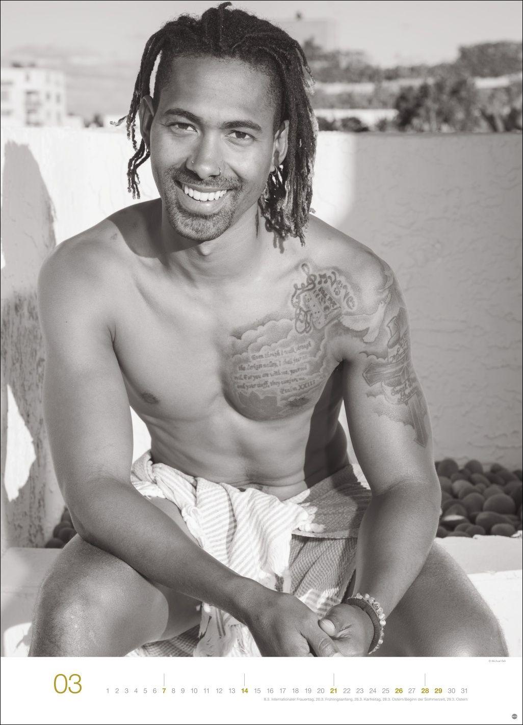 Beispielinhalt (Bild) Männer Edition Kalender 2027