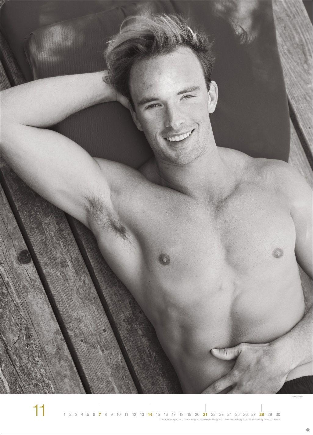 Beispielinhalt (Bild) Männer Edition Kalender 2027