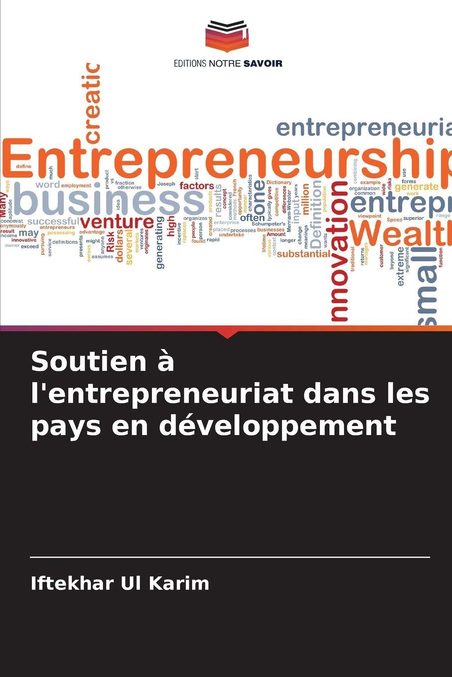 Vorderes Coverbild Soutien à l'entrepreneuriat dans les pays en développement