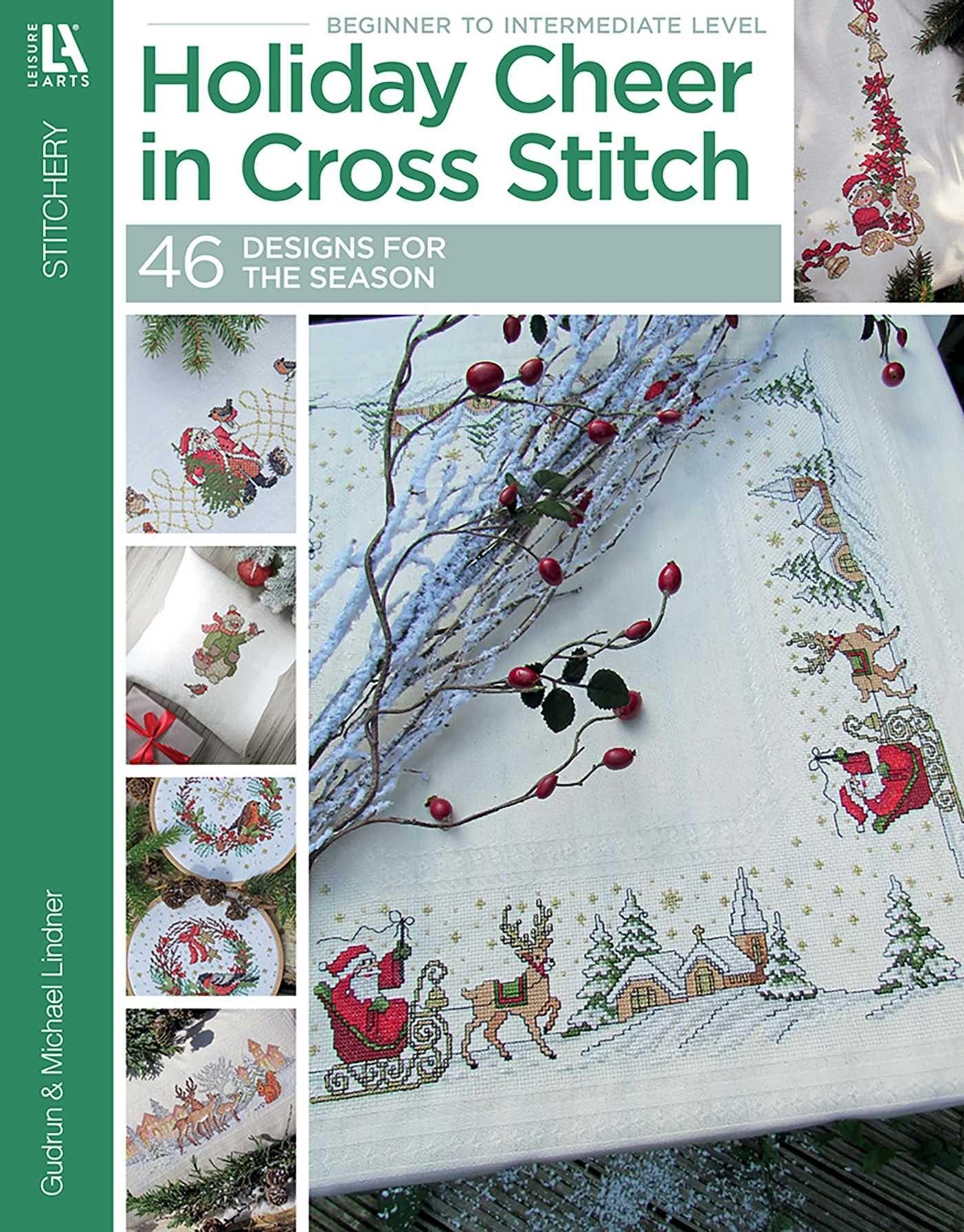 Vorderes Coverbild Holiday Cheer in Cross Stitch