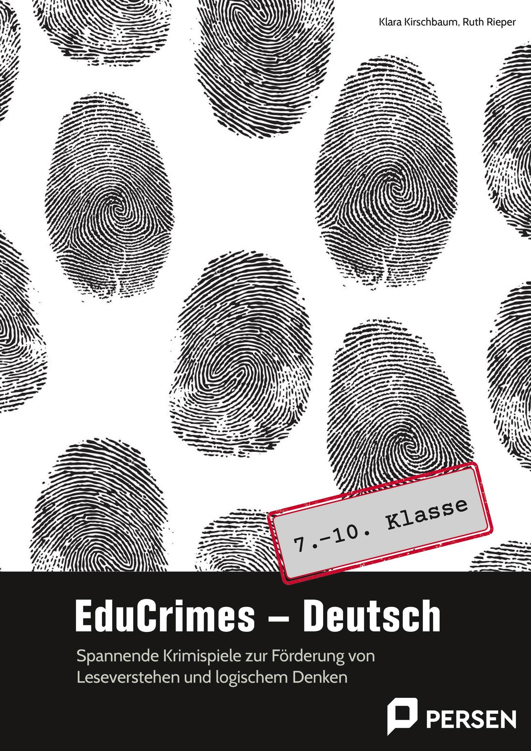 Vorderes Coverbild EduCrimes - Deutsch 7.-10. Klasse