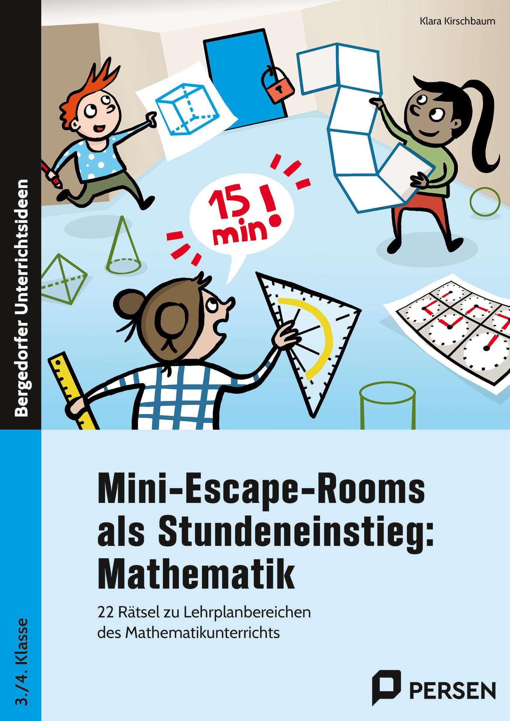 Vorderes Coverbild Mini-Escape-Rooms als Stundeneinstieg: Mathematik