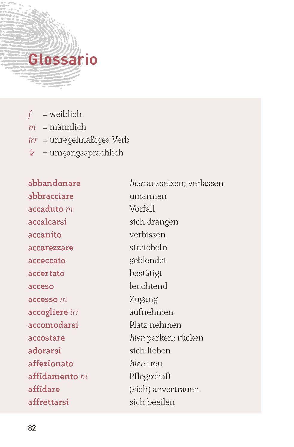 Beispielinhalt (Bild) La mano della morte