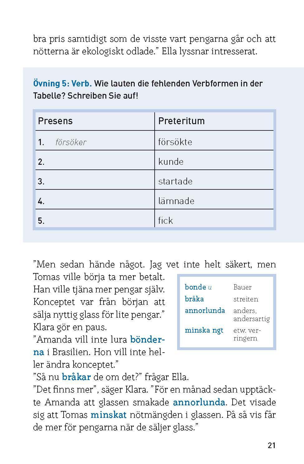 Beispielinhalt (Bild) Det nya livet