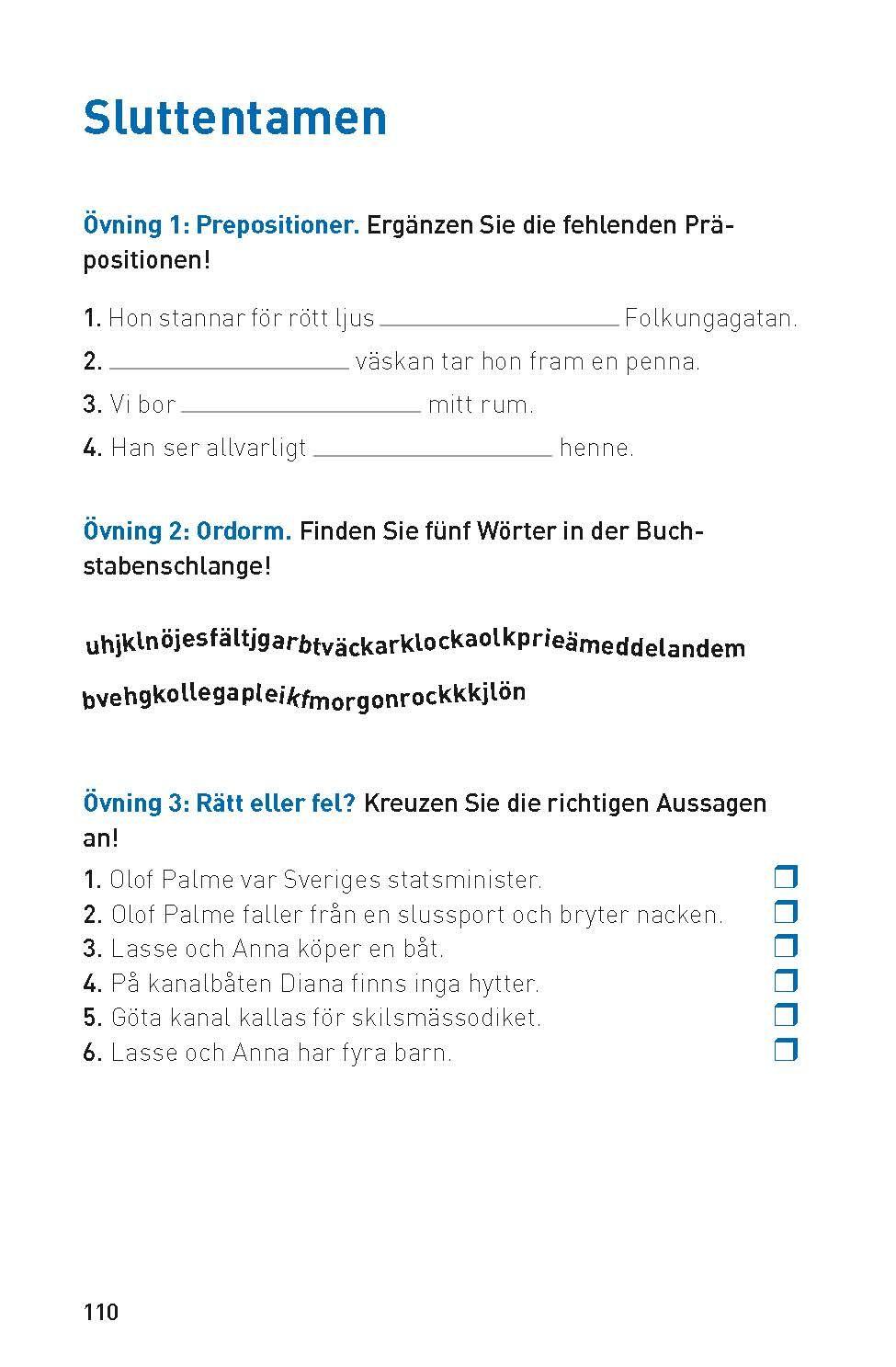 Beispielinhalt (Bild) Det nya livet