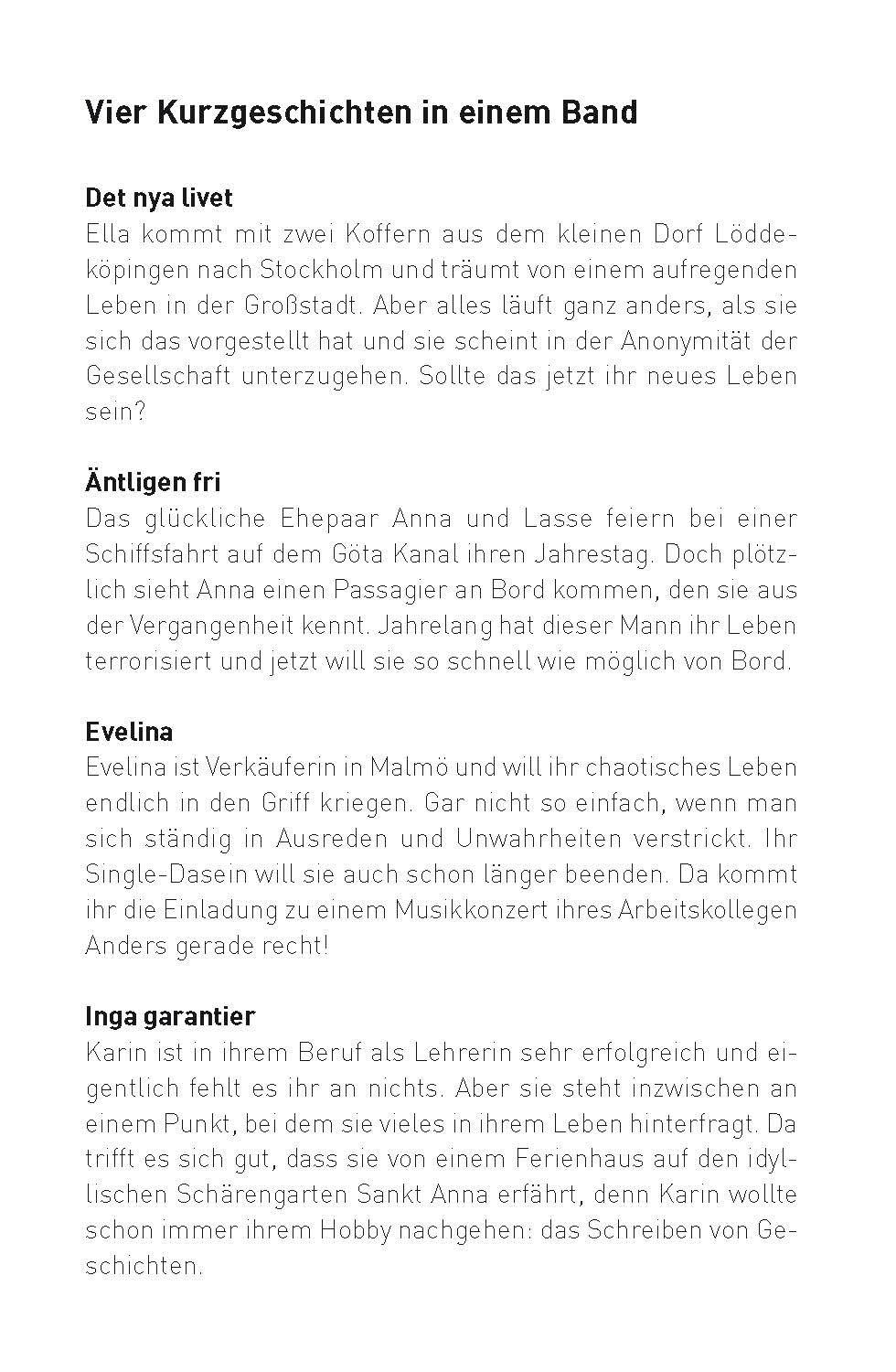 Beispielinhalt (Bild) Det nya livet